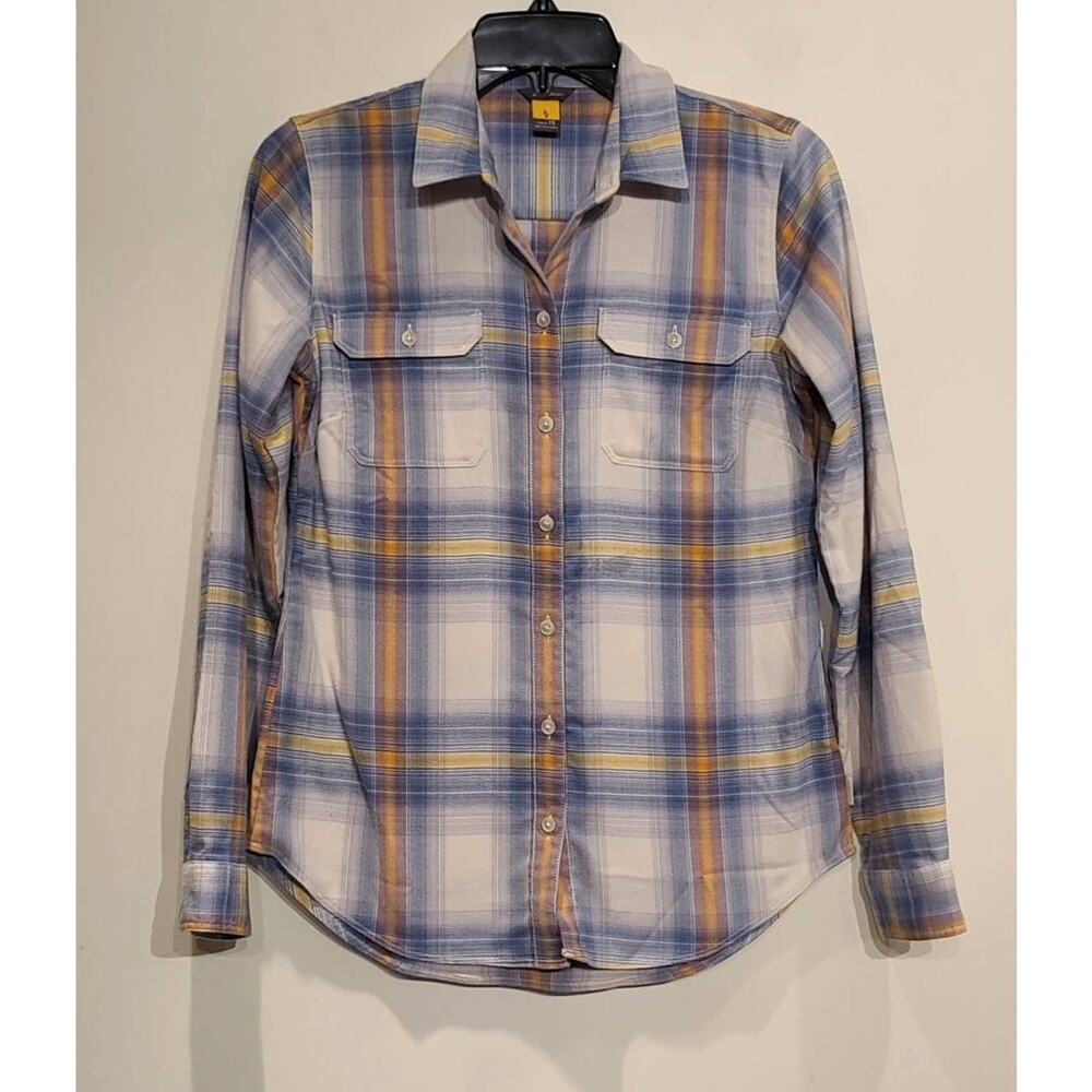 Eddie Bauer long sleeve plaid shirt - xs